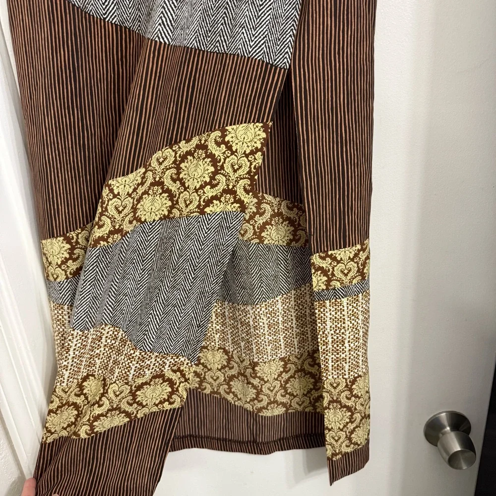 Vintage 90s NY&CO Patchwork Skirt - Picture 2 of 7